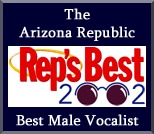 The AZ Republic's 2002 Rep's Best Award for Best Male Vocalist